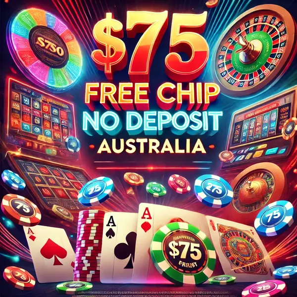 $75 free chip no deposit australia