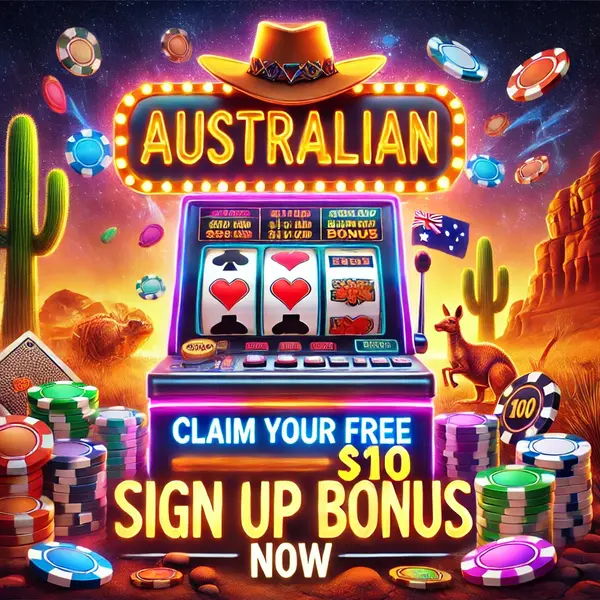 free $10 sign up bonus pokies australia